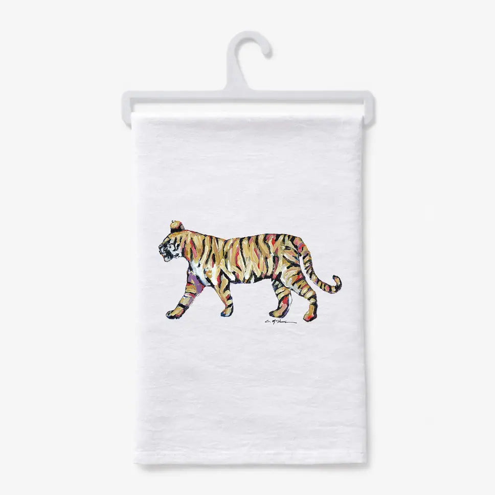 "Tiger Gold" Tea Towel