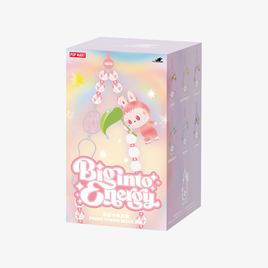 The Monsters- Big into Energy Series-PHONE CHARM Blind Box
