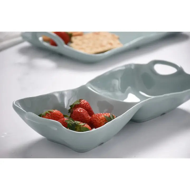 Melamine Aqua 2 Section Server