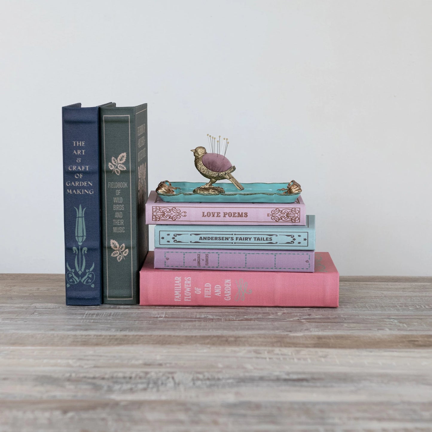 MDF & Linen Book Storage Boxes, Set of 2, 3 Styles