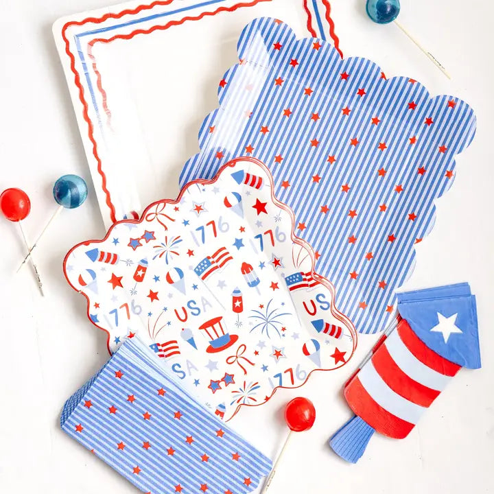 Firecracker Shaped Paper Napkin