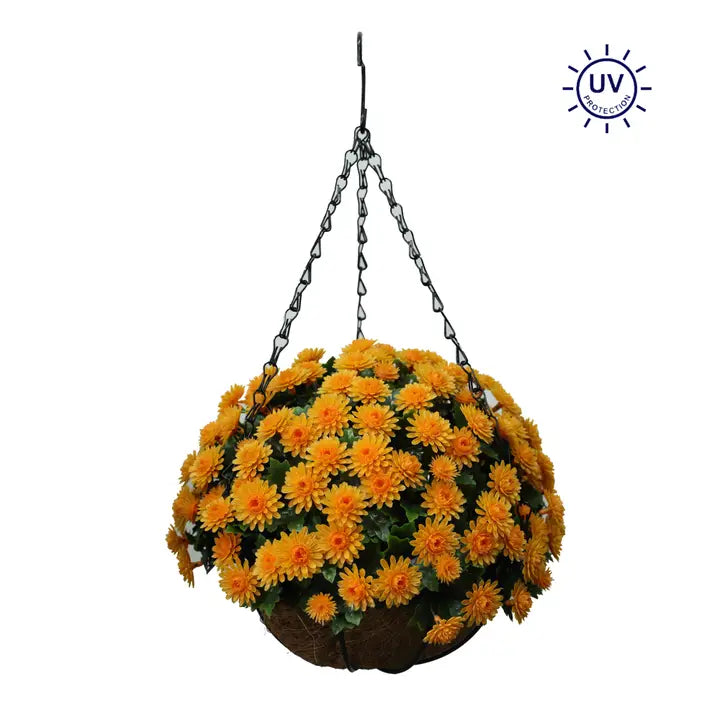 Mum Hanging Basket 12"