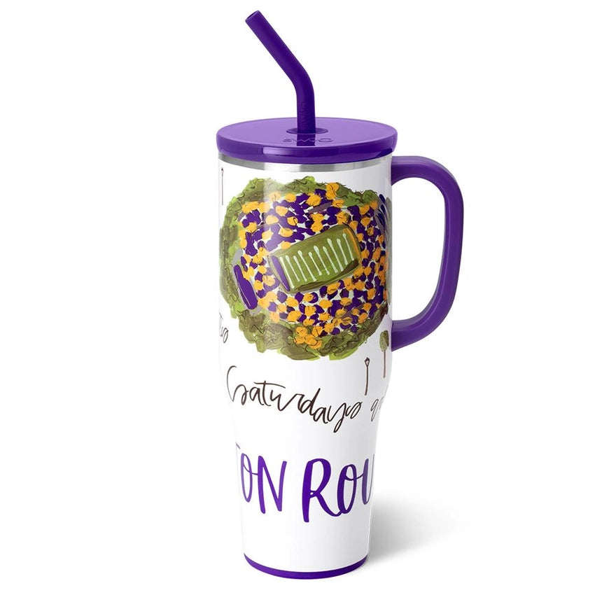 Swig 40 oz. Saturdays in Baton Rouge Mega Mug