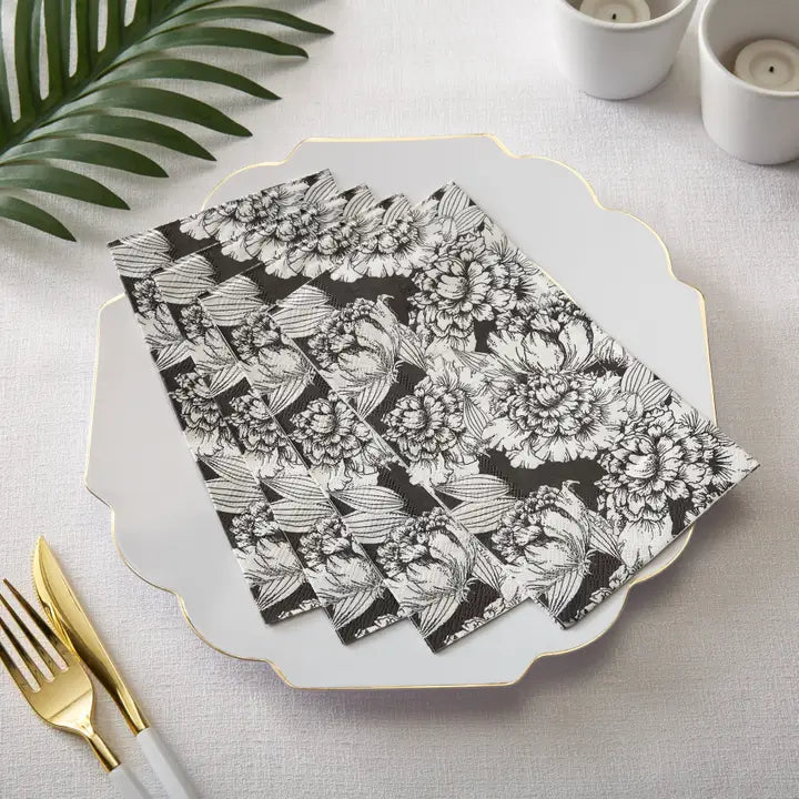 Luxe Printed Napkins, Various Styles
