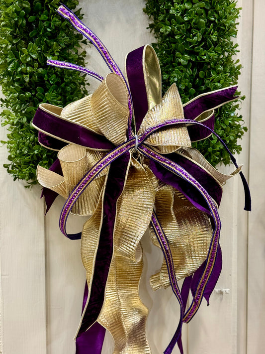 LSU Game Day Bow