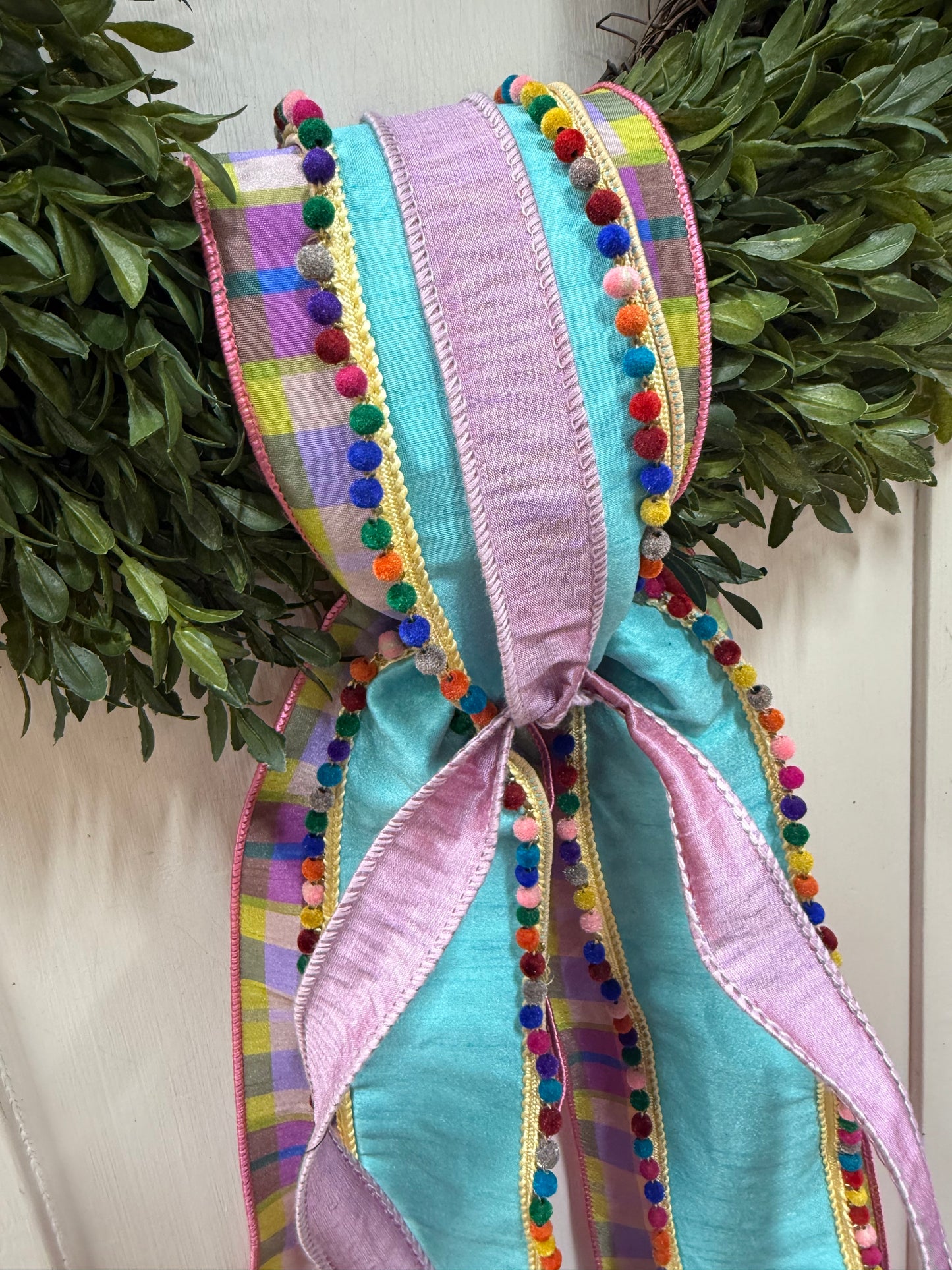 Lavender Wild Berry Ribbon Sash