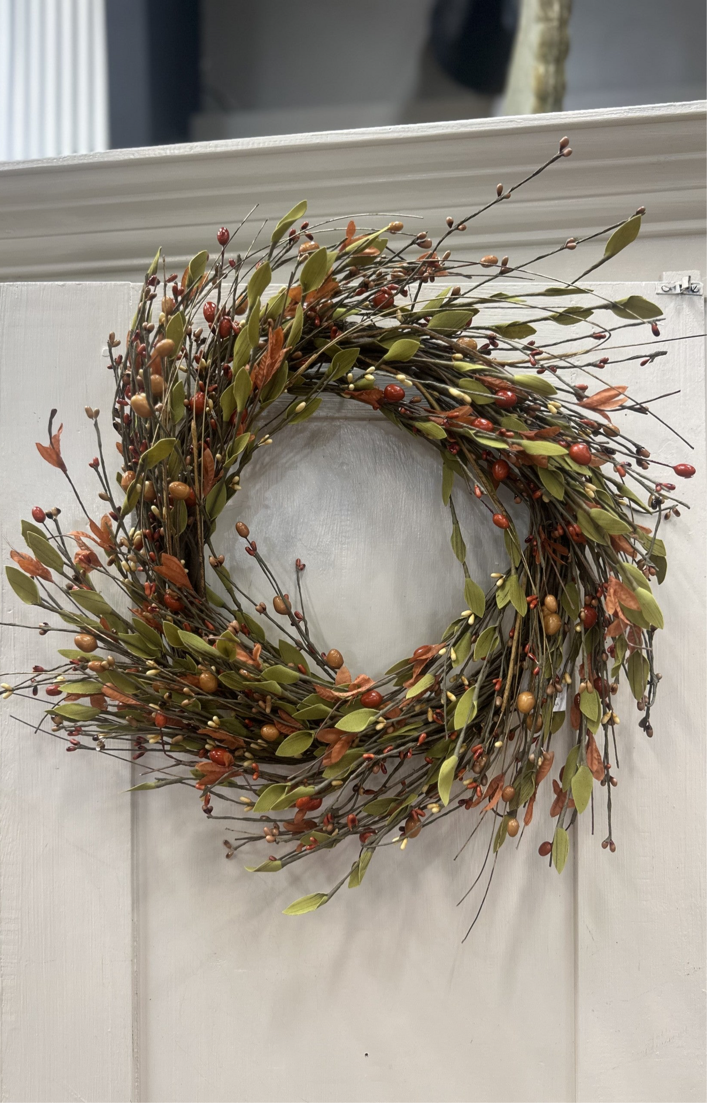 20" Fall Mixed Berry Wreath