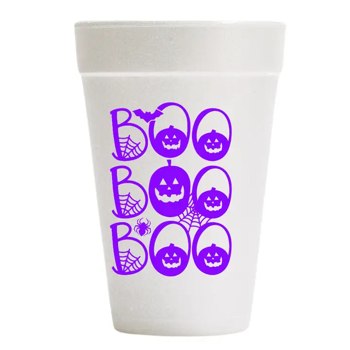 Halloween Printed Styrofoam Cups, Various Styles