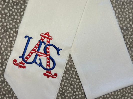 Embroidered ‘USA’ Sash