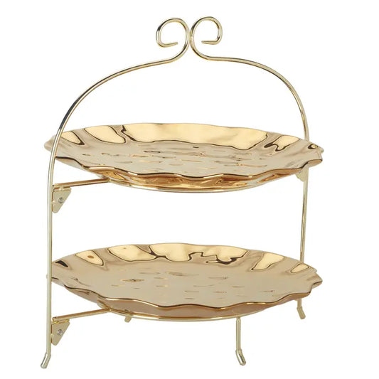 Gold Coast 2 Tier Serving Tray