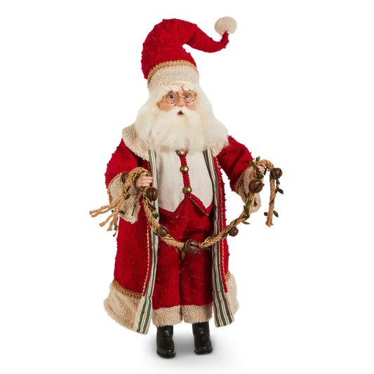 22" Yuletide Santa w/ Bells