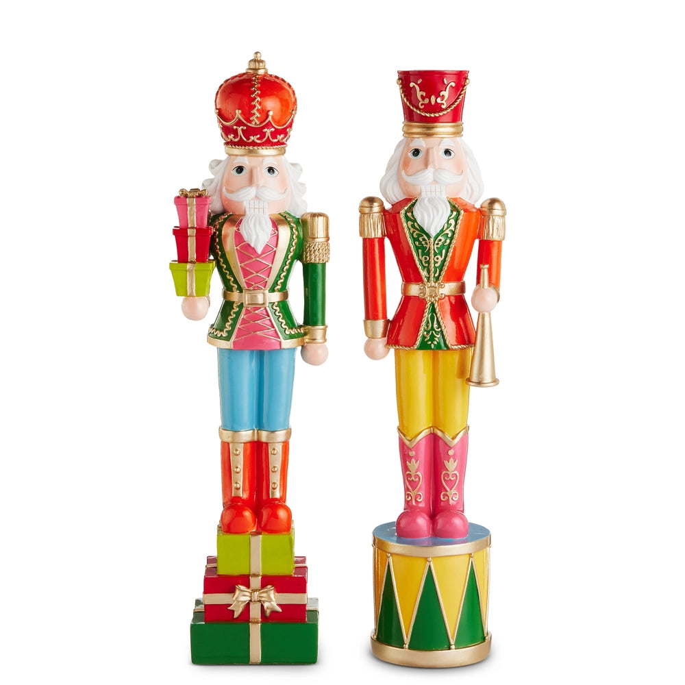 19.5" Jingle Bright Nutcrackers, 2 Styles