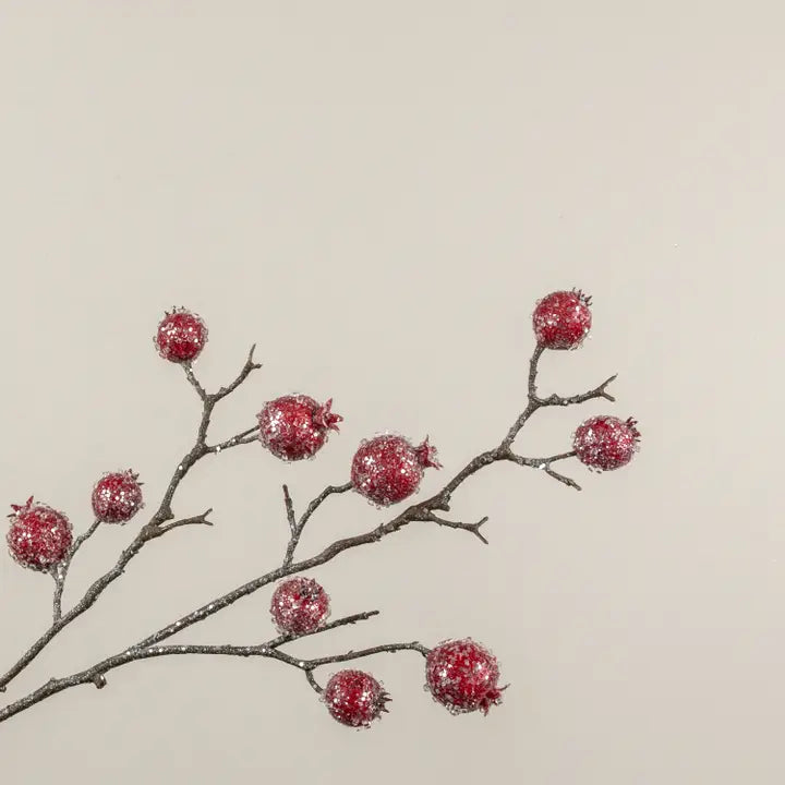 32" Icy Pomegranate Spray