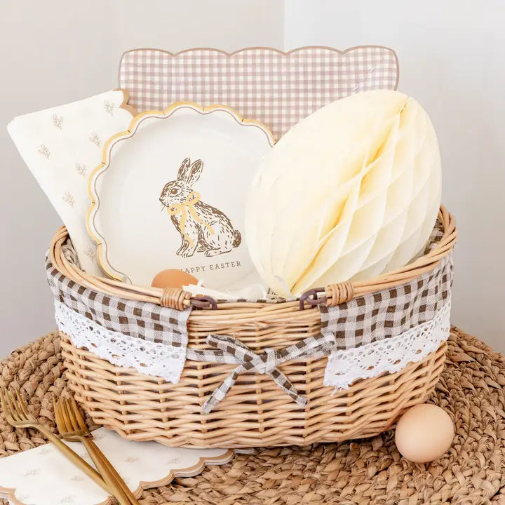 Cottontail Floral Dinner Napkin