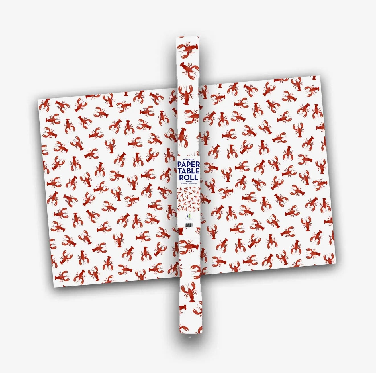 Crawfish Boil Wax-Backed Paper Table Cover-32’