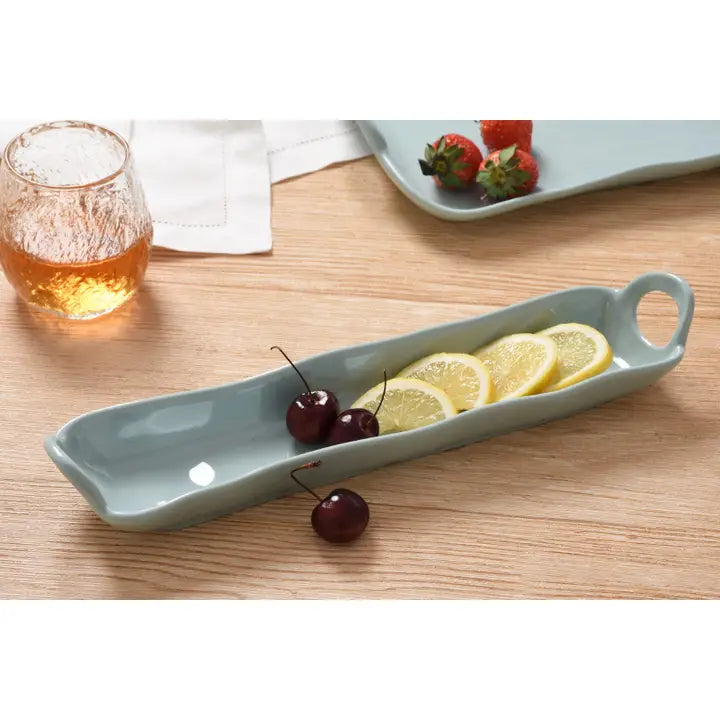 Melamine Aqua Cracker Tray