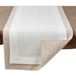 Ivory Double Layer Runner