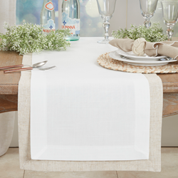 Ivory Double Layer Runner