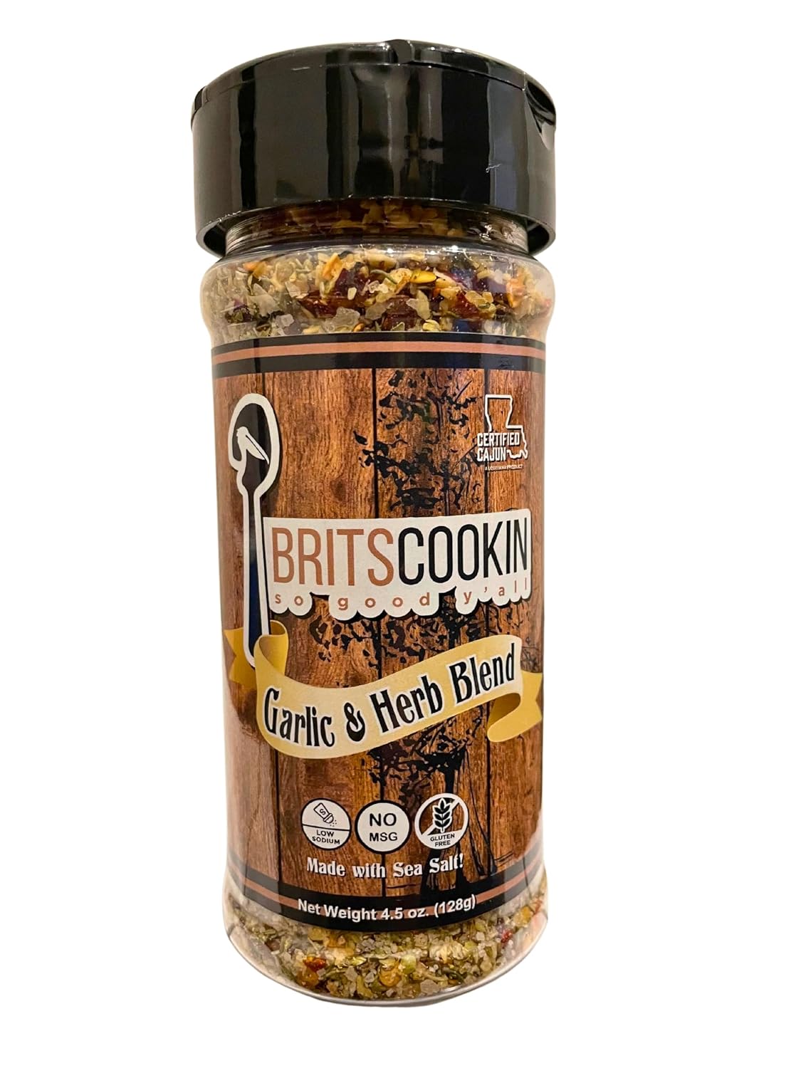 BRITSCOOKIN Garic & Herb Blend-4.5 oz.