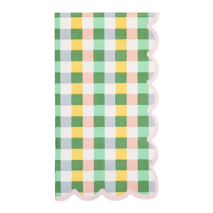 Hopscotch Gingham Dinner Napkin
