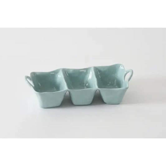 Melamine Aqua 3 Section Deep Server