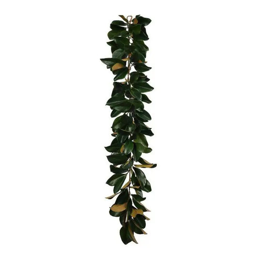 5' Lush Magnolia Leaf Garland