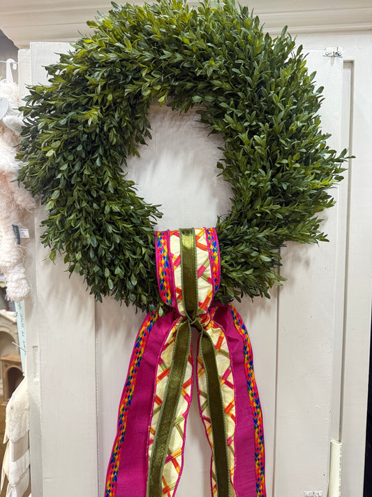 Multicolor Pink Diamond Ribbon Sash