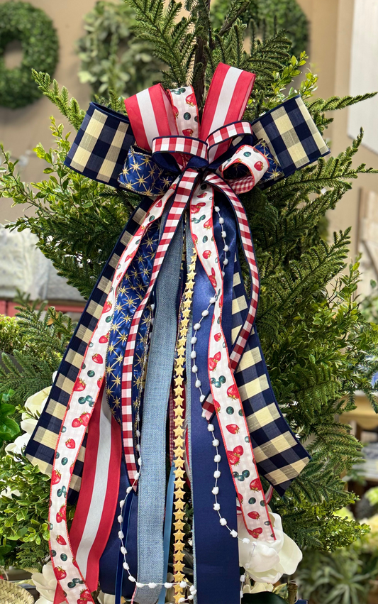 Americana Berry Bow