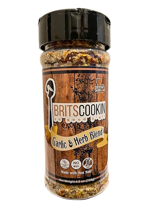 BRITSCOOKIN Garlic & Herb Seasoning Blend