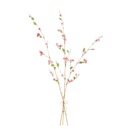 41" Pink Berry, 3 per Bundle