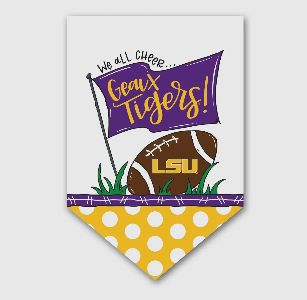 LSU Garden Flags