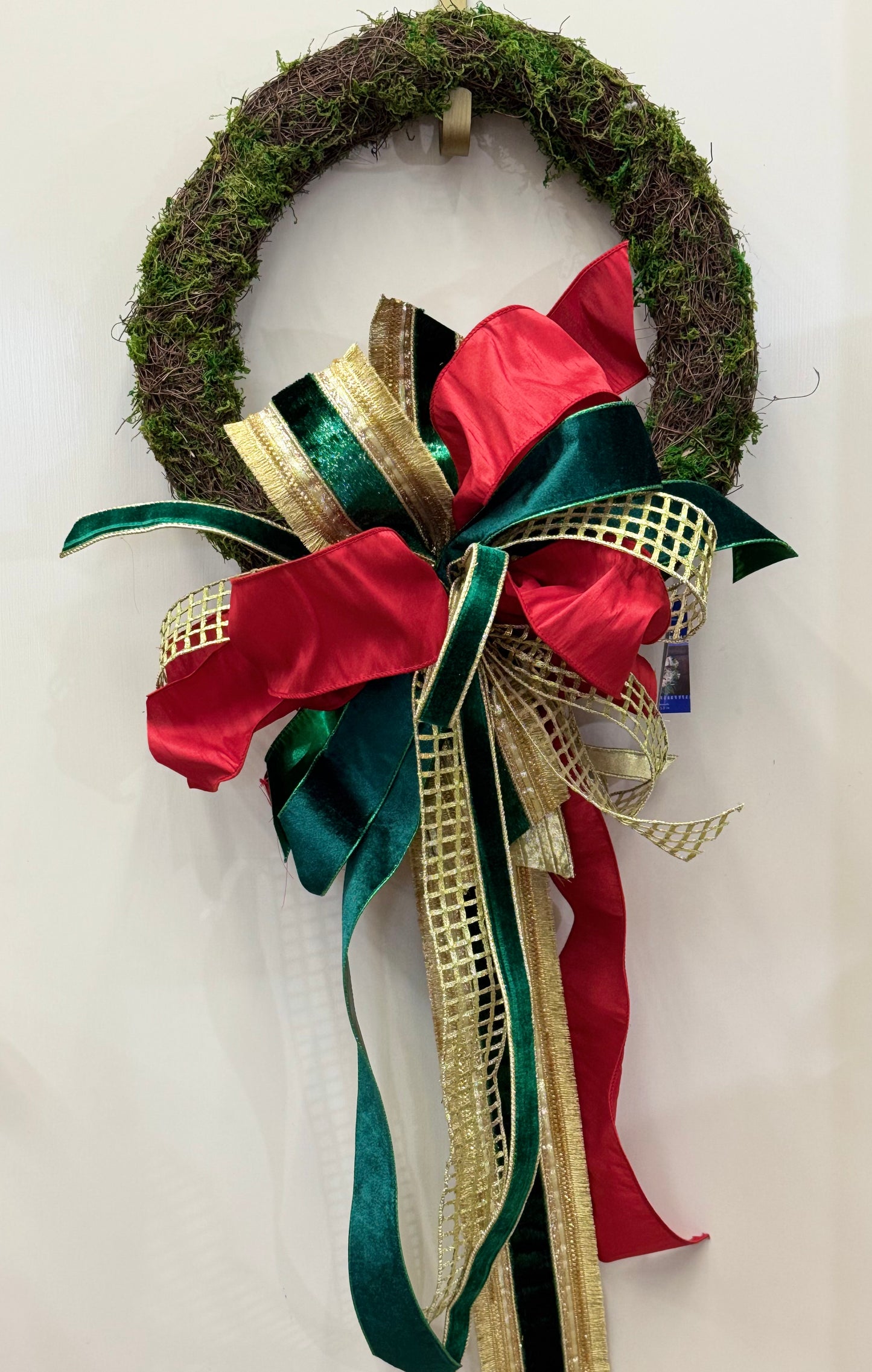 Wicker Moss Wreath