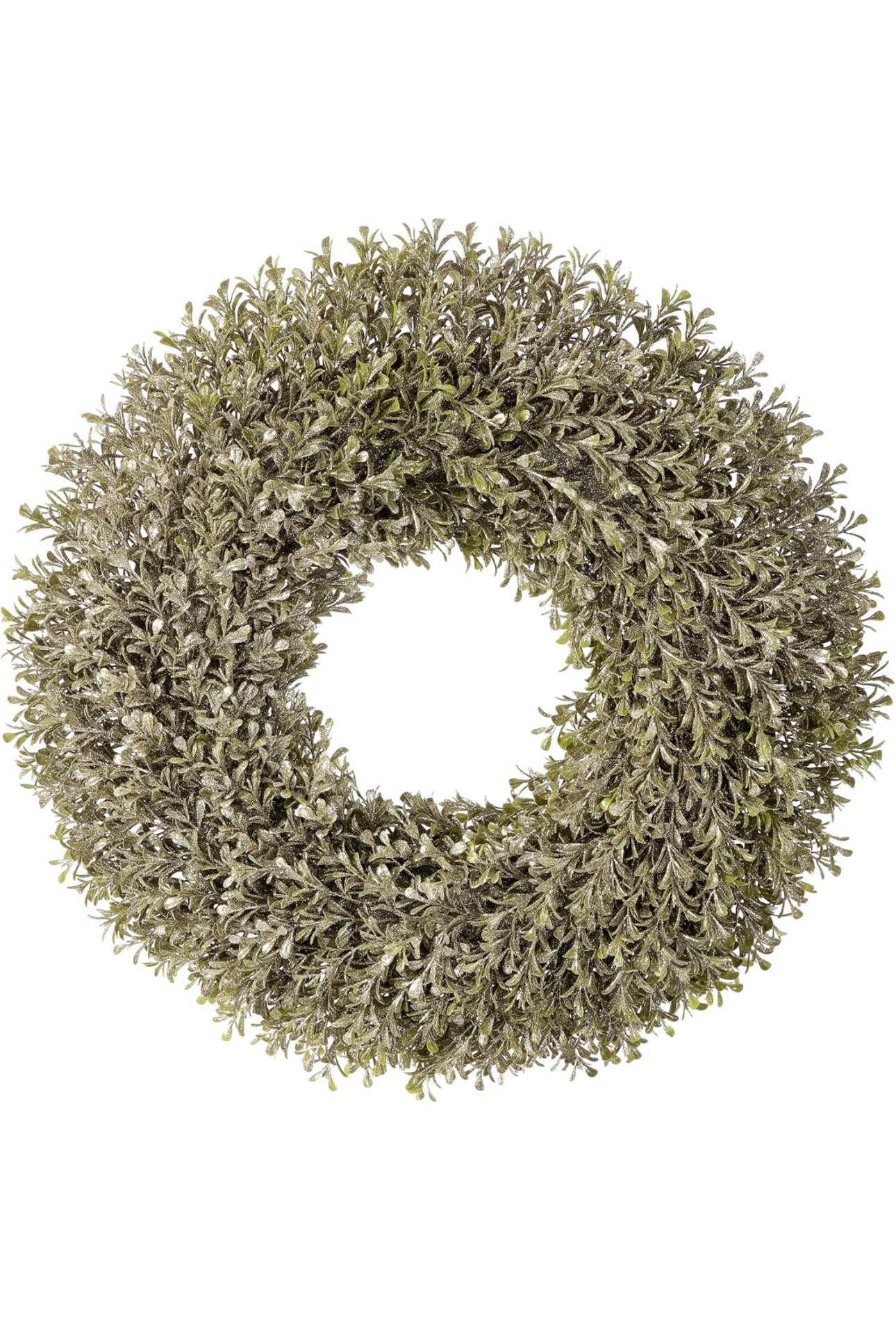 20” Champagne Boxwood Wreath