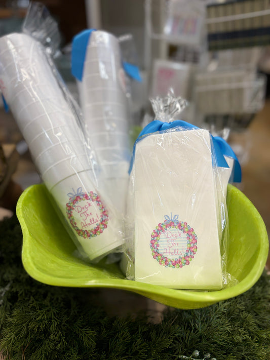 Deck the Halls - Cups & Napkins