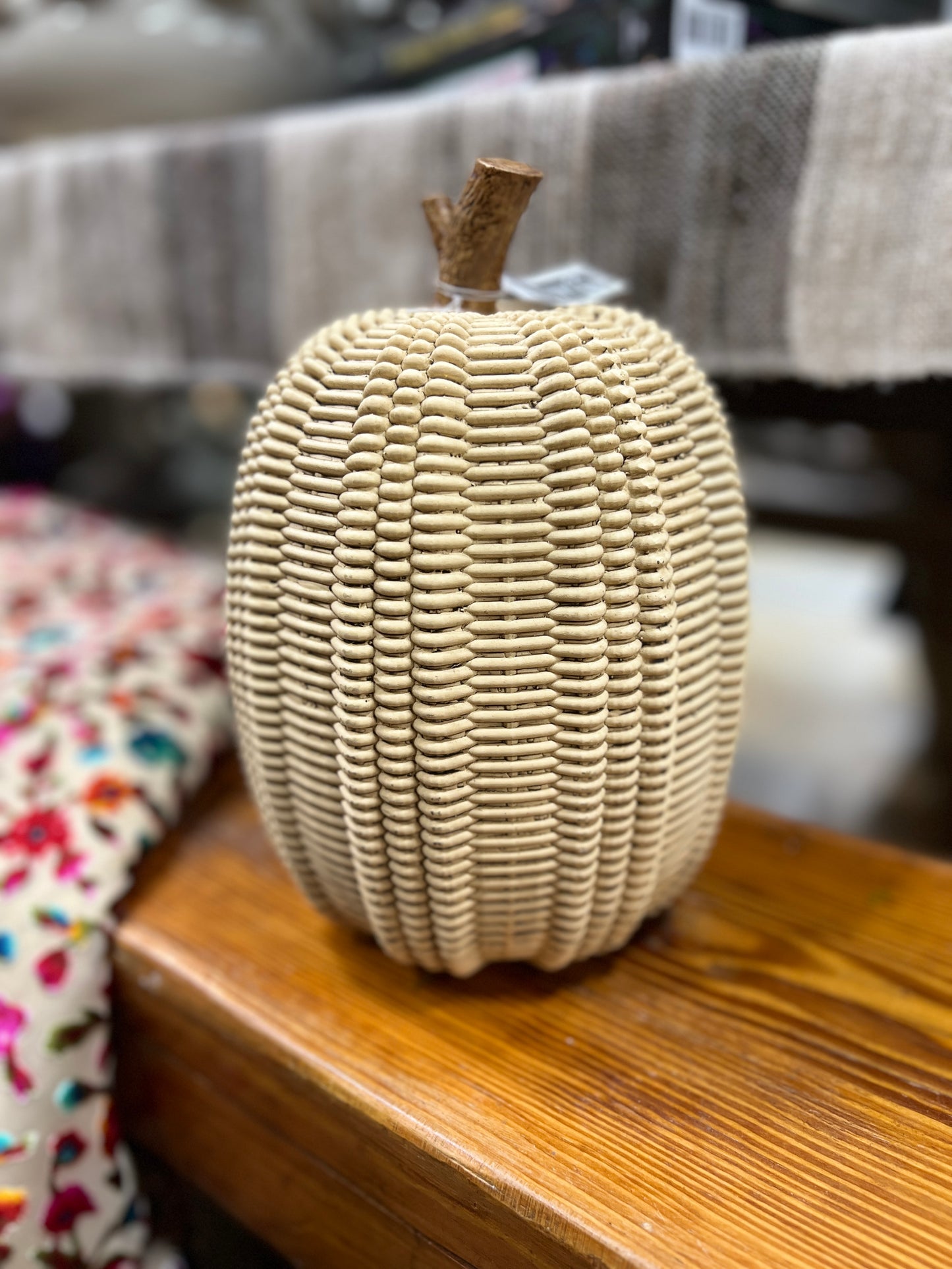 Woven Harvest Pumpkin-4 Sizes