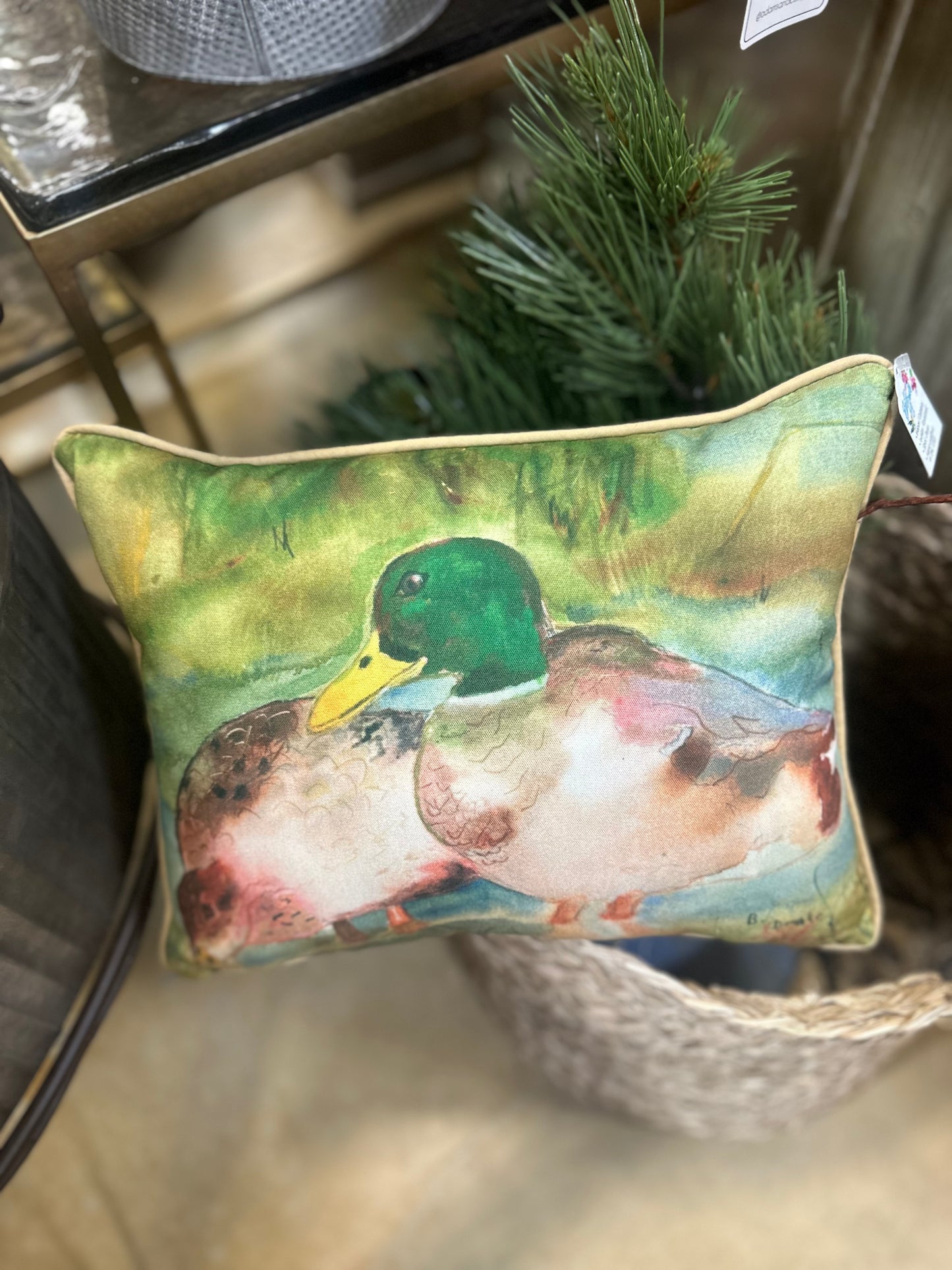 Mallards Corded Pillow