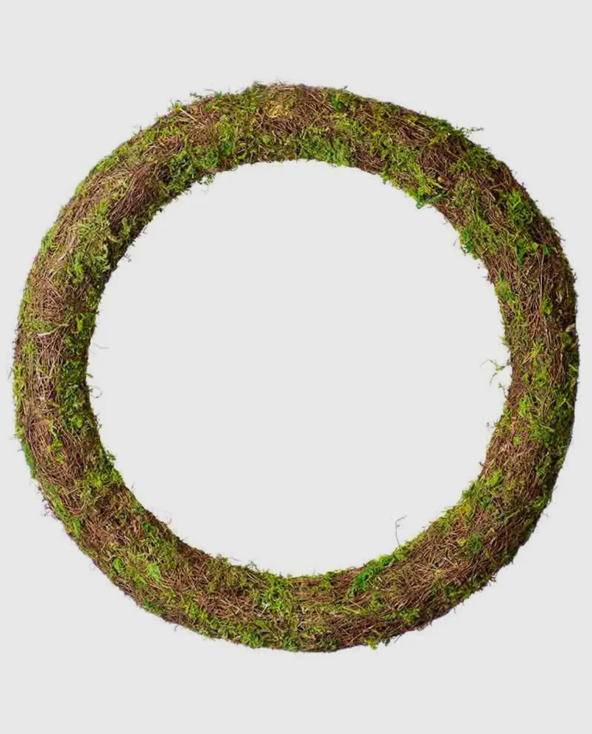 Wicker Moss Wreath