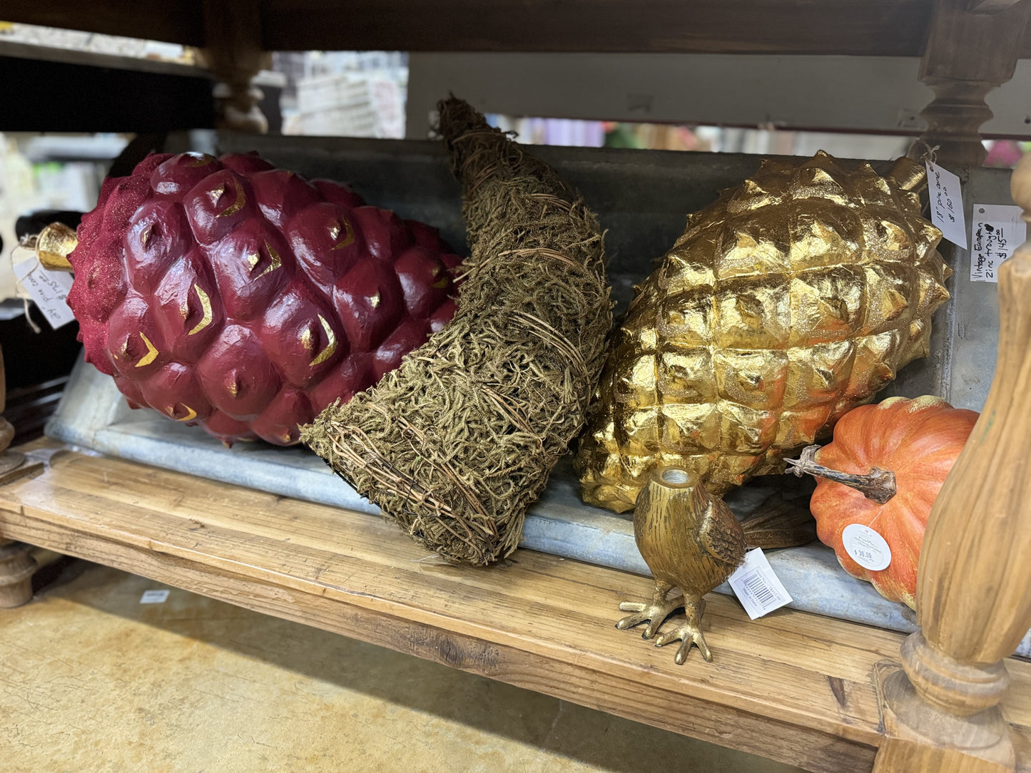 Paper Mache Pine Cones