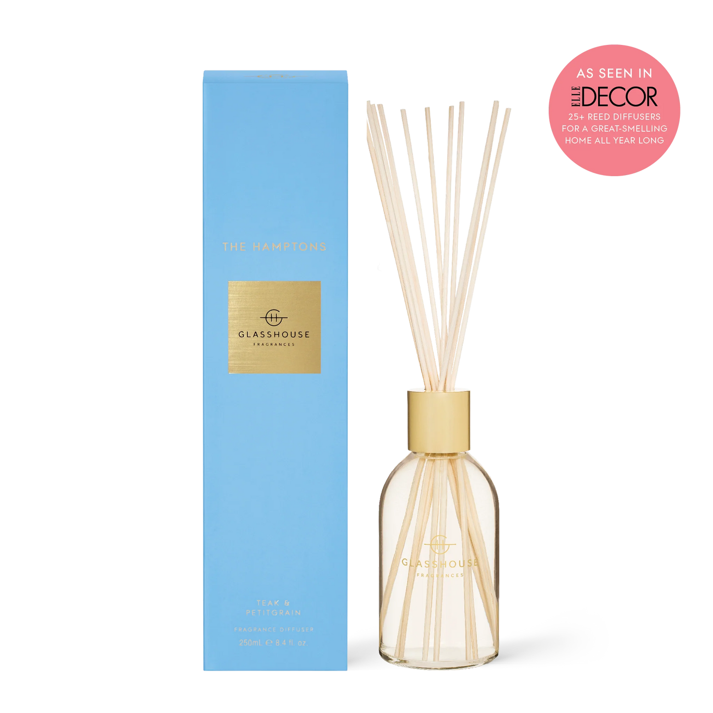 Glasshouse Reed Diffusers, Multiple Scents