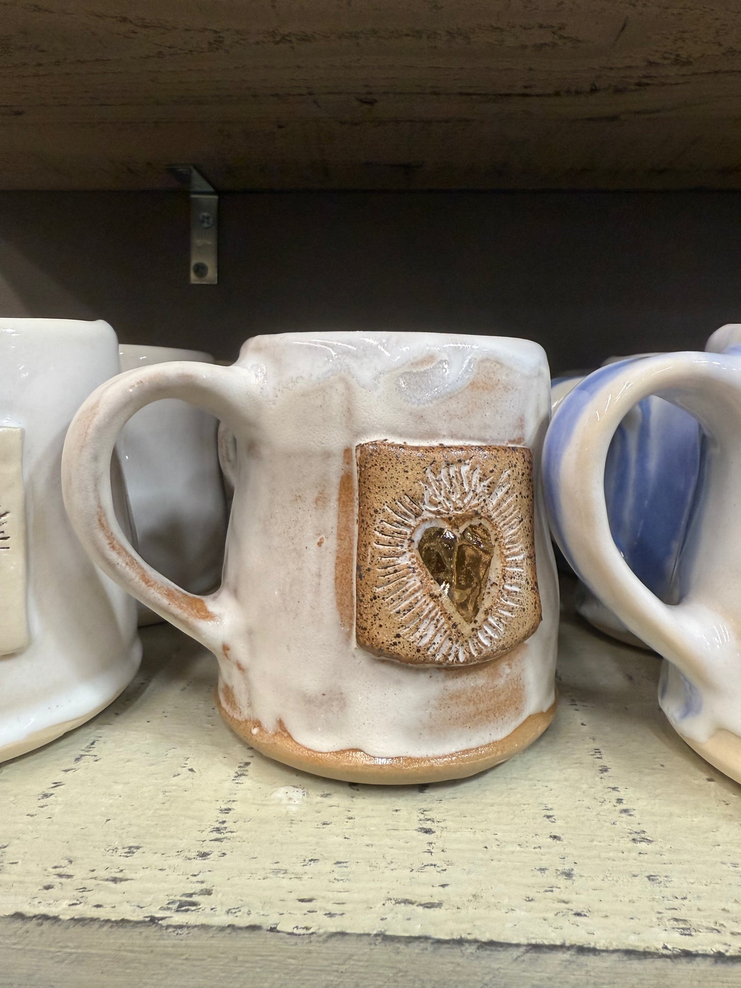 Handmade Scared Heart Mugs