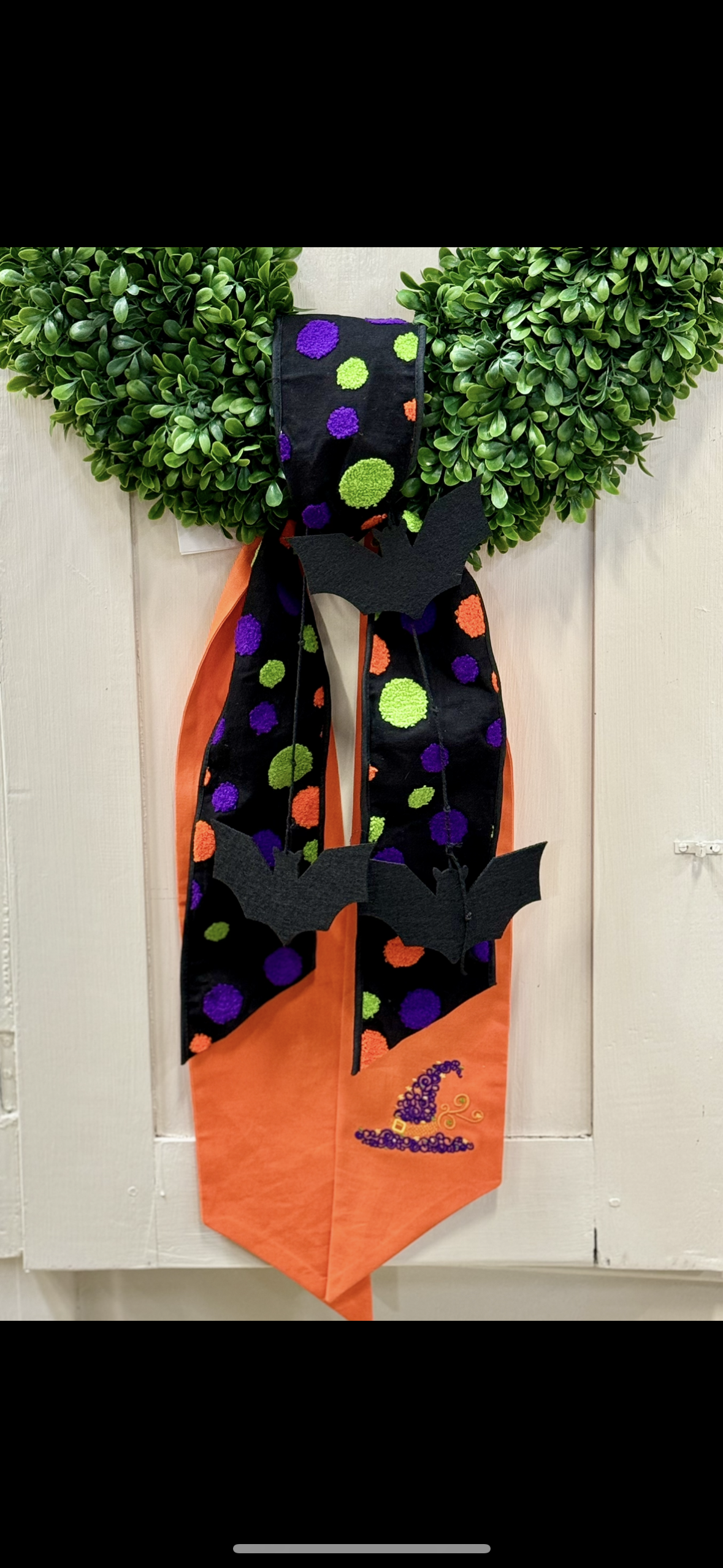 Bats Halloween Garland