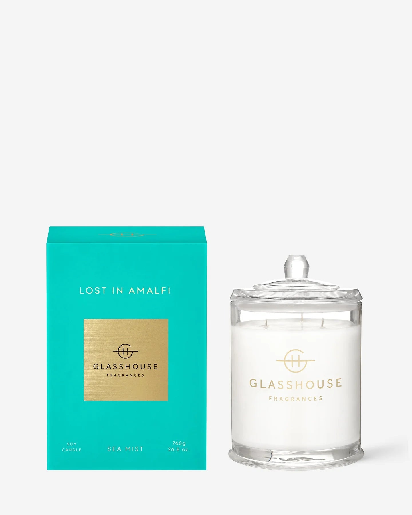 26.8 oz Lost in Amalfi Glasshouse Cande