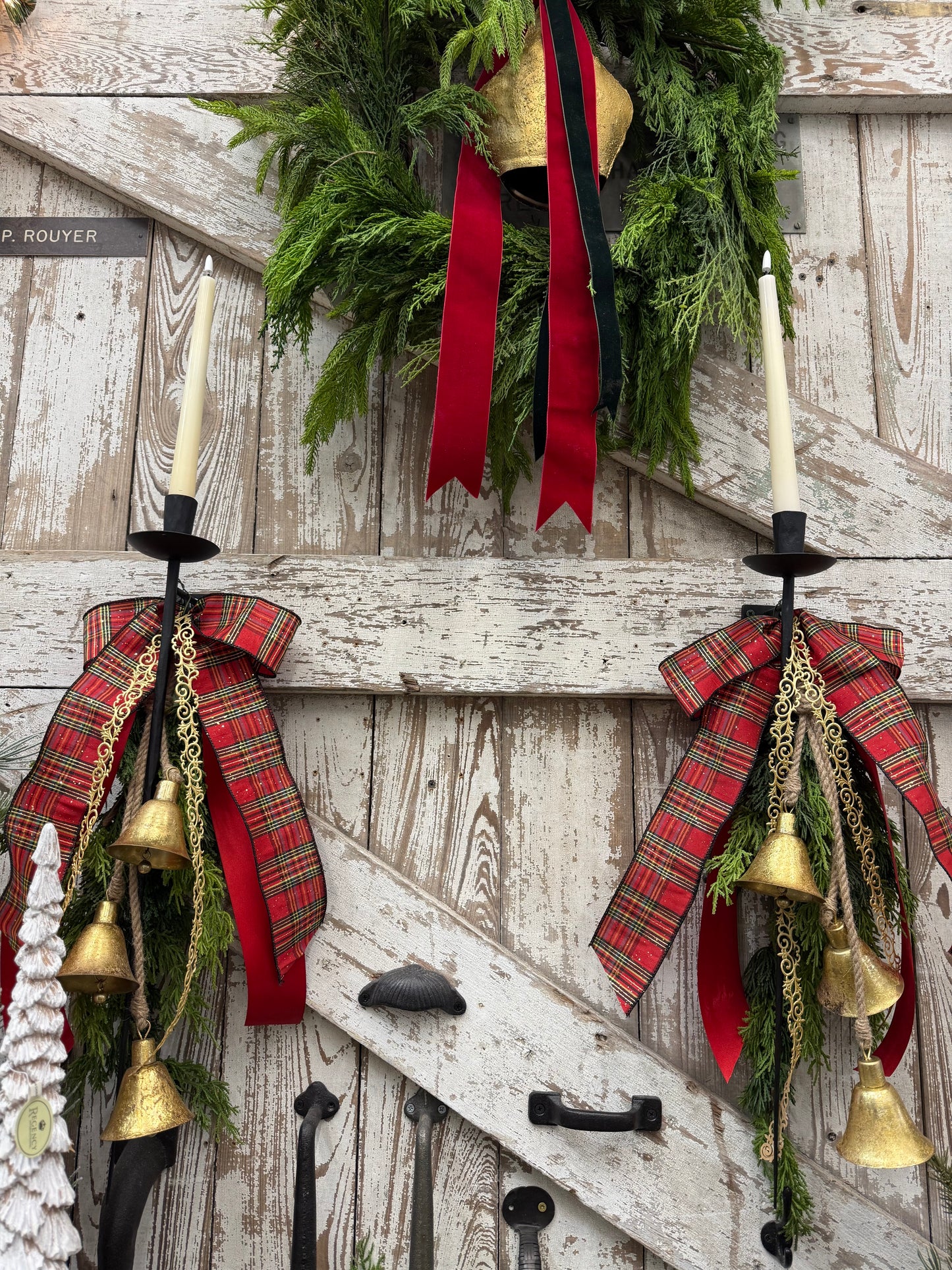 Blackwell Sconce Iron Taper Holder