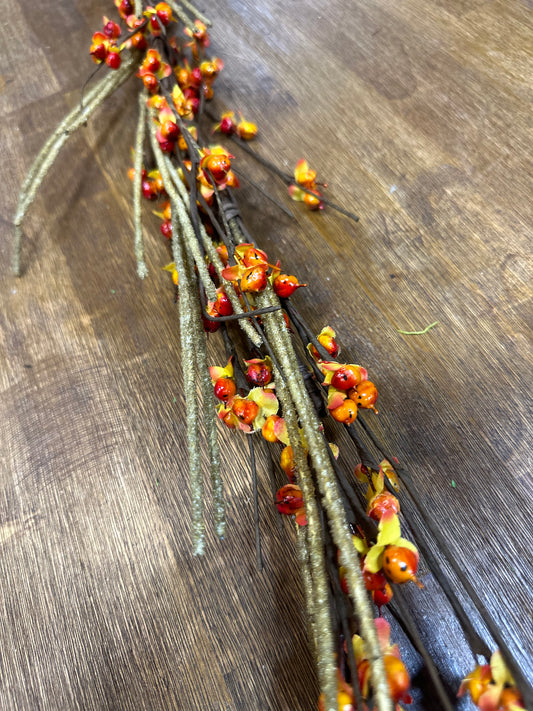 4' Bittersweet/Twig Garland