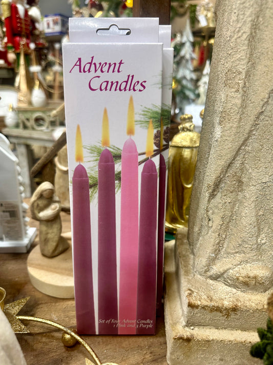 Traditional Advent Candle Tapers