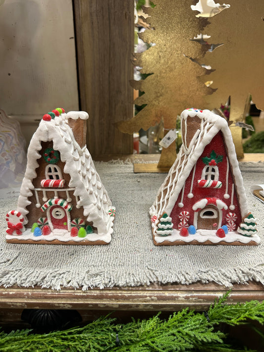 7" Candy Cane Lane Houses- Assorted