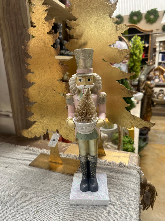 15" Resin Sweet Dreams Nutcracker w/ Tree