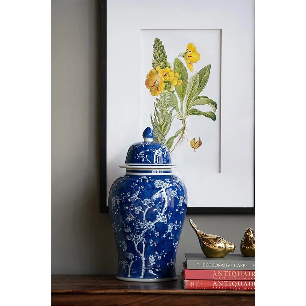 Cherry Blossoms Ginger Jar Small