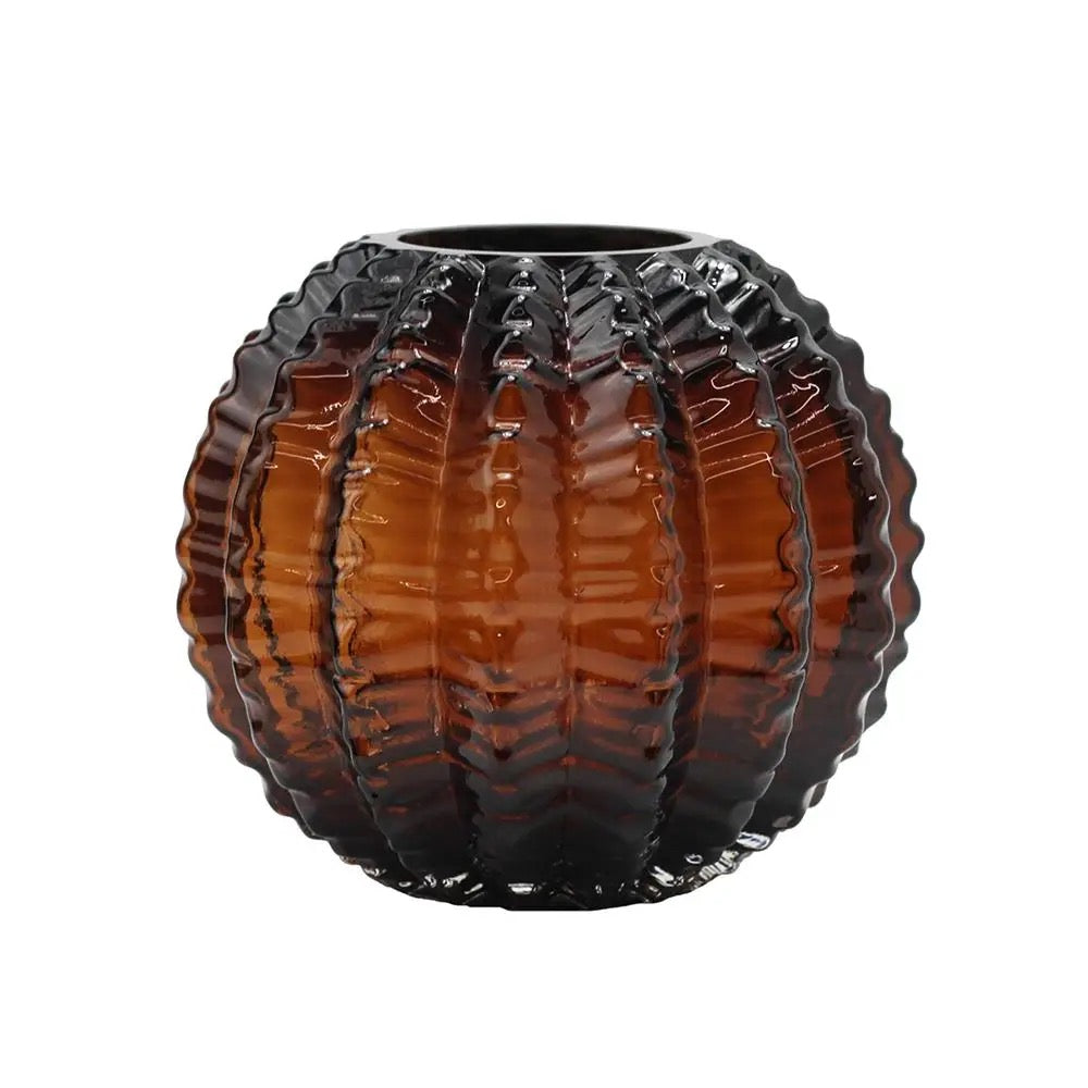 Tortoise Glass Vase Small - Thumbnail 3