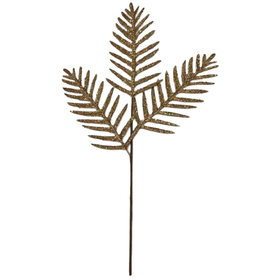 32" x 10.5" Gold Fern Spray